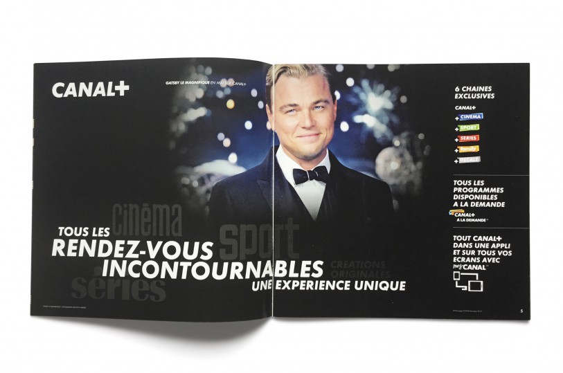 brochure grand public programmes cinéma canal+