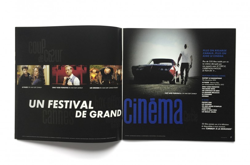 brochure grand public programmes cinéma canal+