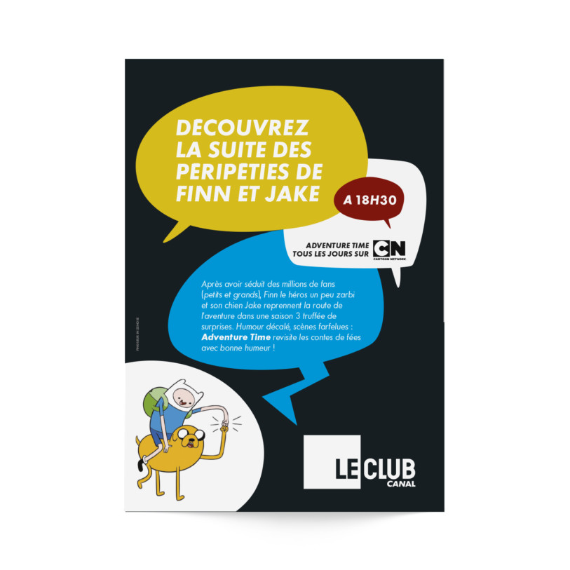 adventure time le club canal